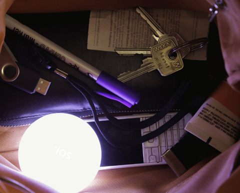 Handtaschen-Licht