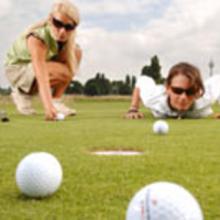 Golf spielen