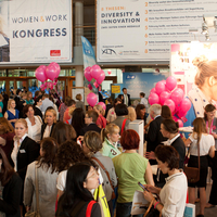 Eingangsbereich der Jobmesse women&work