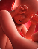 Baby in der 41. SSW
